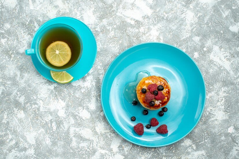 le creuset 11-19 blau schale
